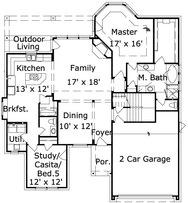 Main Floor Plan: 19-1791