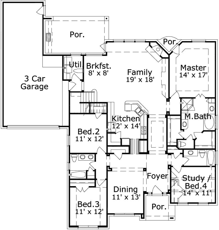 Main Floor Plan: 19-1810