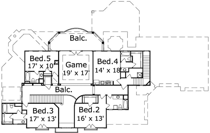 Upper/Second Floor Plan:19-1846