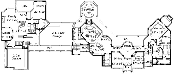 Main Floor Plan: 19-1849