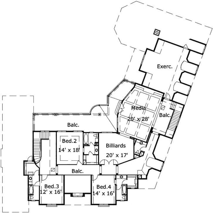 Upper/Second Floor Plan:19-1857