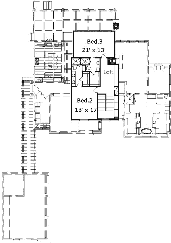 Upper/Second Floor Plan:19-1861