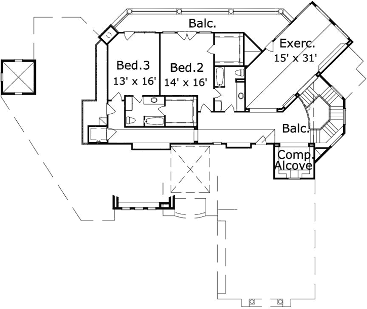 Upper/Second Floor Plan:19-1879