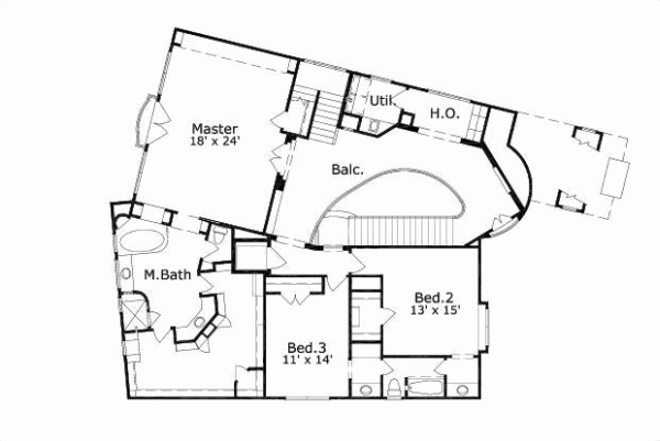 Upper/Second Floor Plan:19-188