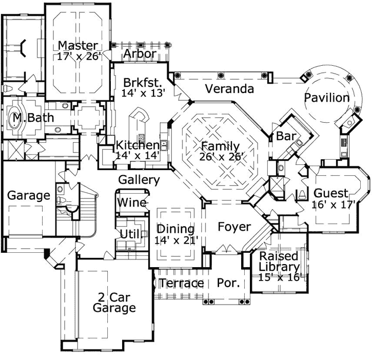 Main Floor Plan: 19-1880