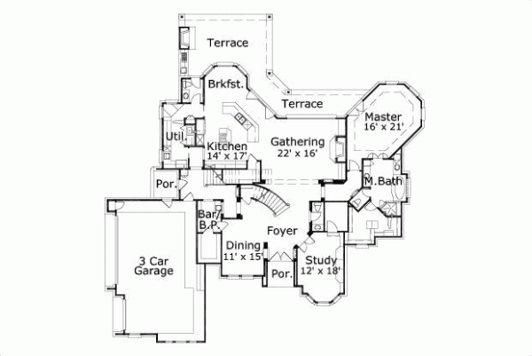 Main Floor Plan: 19-194