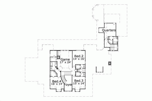 Upper/Second Floor Plan:19-195