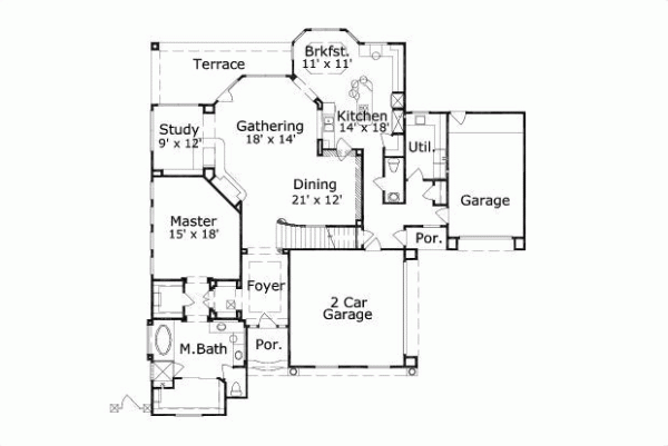 Main Floor Plan: 19-207