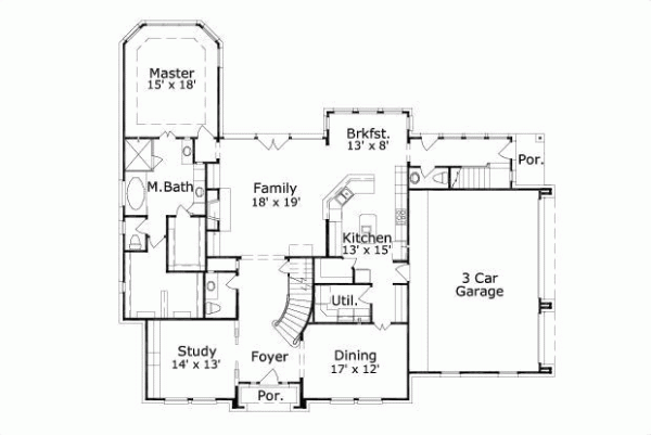 Main Floor Plan: 19-209