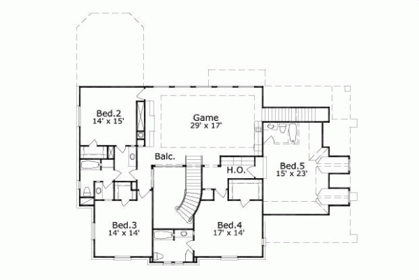Upper/Second Floor Plan:19-209