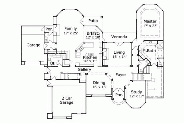 Main Floor Plan: 19-210