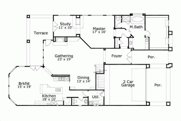 Main Floor Plan: 19-213