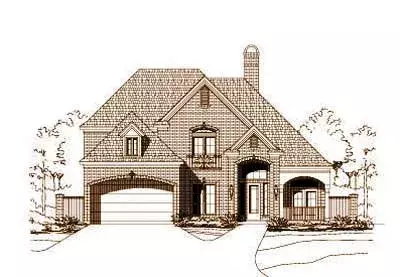 Traditional house plans 19-214 - front exterior, 4,333 sq ft, 4 bed, 3 bath house plans | Monster House Plans