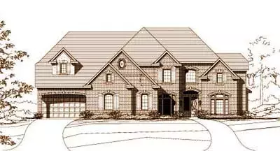 Traditional house plans 19-223 - front exterior, 5,145 sq ft, 4 bed, 3 bath house plans | Monster House Plans