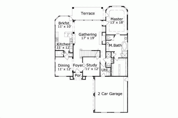 Main Floor Plan: 19-238