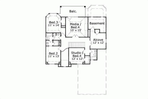 Upper/Second Floor Plan:19-238