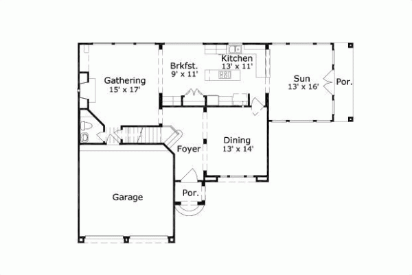 Main Floor Plan: 19-242