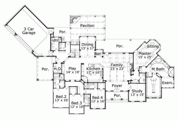 Main Floor Plan: 19-278
