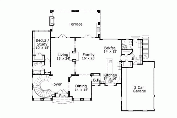 Main Floor Plan: 19-283