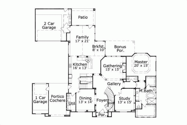 Main Floor Plan: 19-327