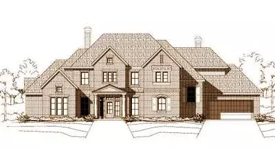 Traditional house plans 19-336 - front exterior, 4,656 sq ft, 4 bed, 3 bath house plans | Monster House Plans