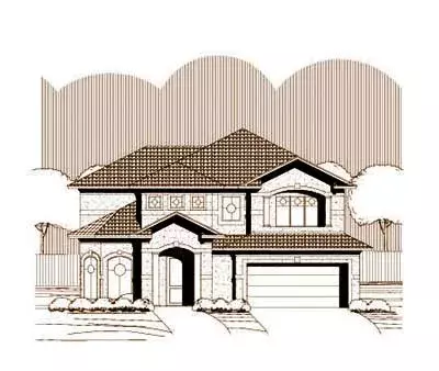 Mediterranean house plans 19-364 - front exterior, 3,181 sq ft, 3 bed, 3 bath house plans | Monster House Plans