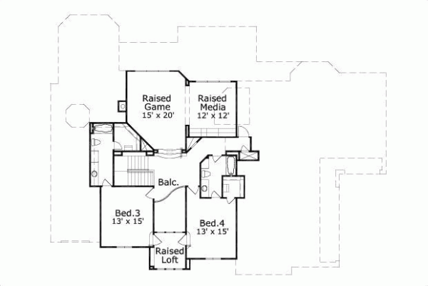Upper/Second Floor Plan:19-381