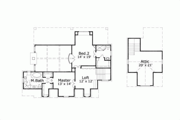 Upper/Second Floor Plan:19-395