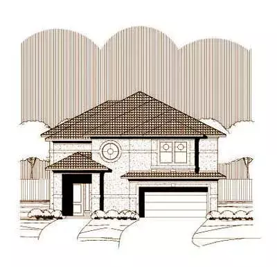 Mediterranean house plans 19-398 - front exterior, 2,733 sq ft, 3 bed, 2 bath house plans | Monster House Plans
