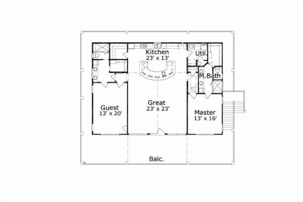 Upper/Second Floor Plan:19-403
