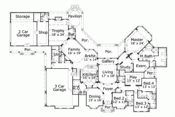 Main Floor Plan: 19-408
