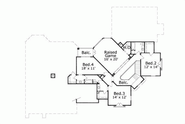 Upper/Second Floor Plan:19-411