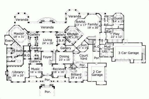 Main Floor Plan: 19-413