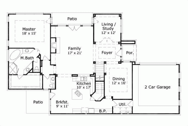 Main Floor Plan: 19-424