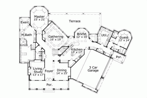 Main Floor Plan: 19-427