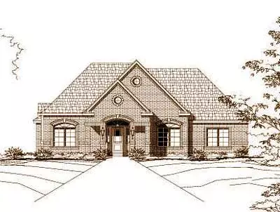 Traditional house plans 19-430 - front exterior, 2,647 sq ft, 3 bed, 2 bath house plans | Monster House Plans