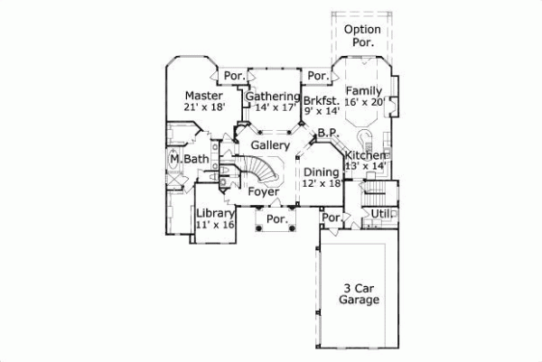 Main Floor Plan: 19-489
