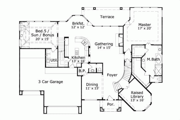 Main Floor Plan: 19-494