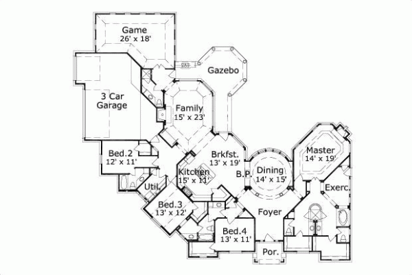 Main Floor Plan: 19-506