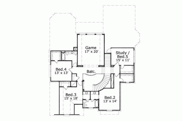 Upper/Second Floor Plan:19-515