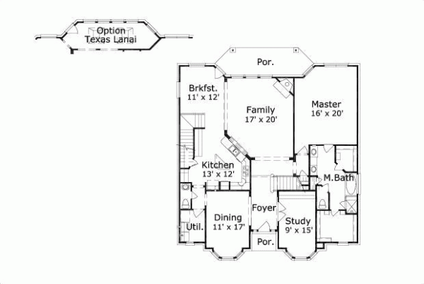 Main Floor Plan: 19-520