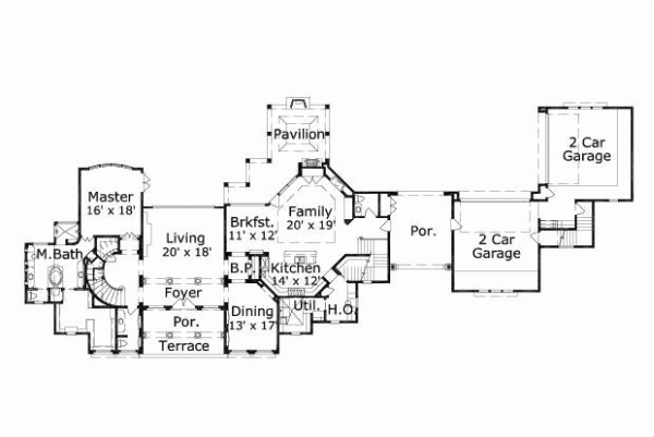 Main Floor Plan: 19-529