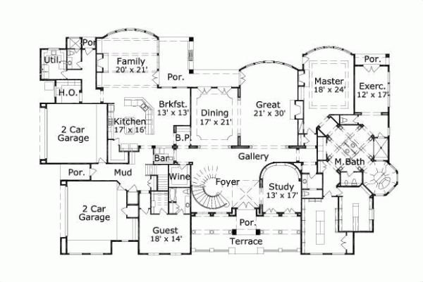 Main Floor Plan: 19-541