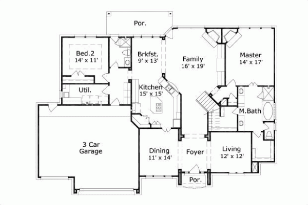 Main Floor Plan: 19-546