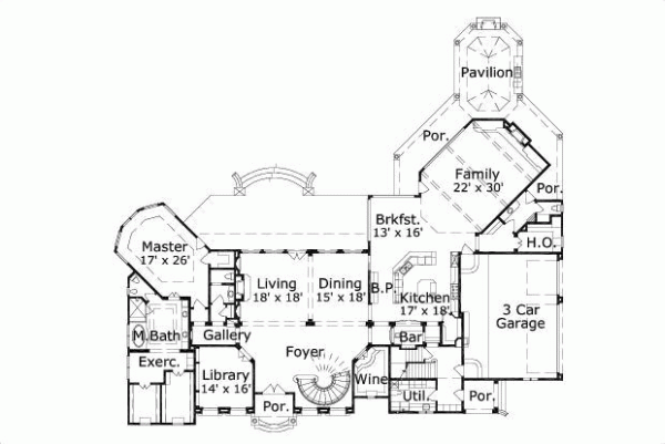 Main Floor Plan: 19-580
