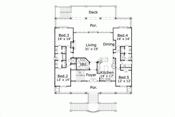 Upper/Second Floor Plan:19-593