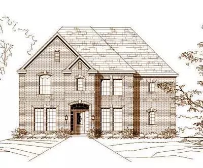Traditional house plans 19-594 - front exterior, 3,499 sq ft, 4 bed, 3 bath house plans | Monster House Plans