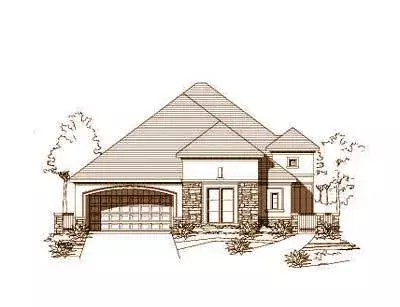 Tuscan house plans 19-600 - front exterior, 2,302 sq ft, 3 bed, 2 bath house plans | Monster House Plans
