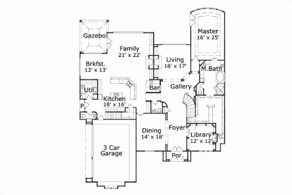 Main Floor Plan: 19-618