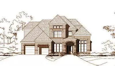 Traditional house plans 19-626 - front exterior, 2,951 sq ft, 4 bed, 2 bath house plans | Monster House Plans